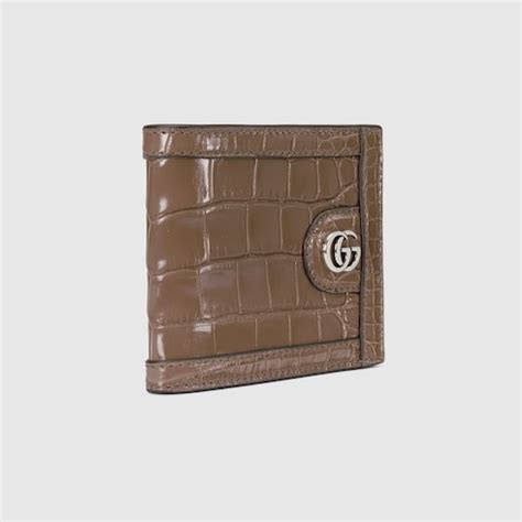 gucci crocodile skin wallet|Bi.